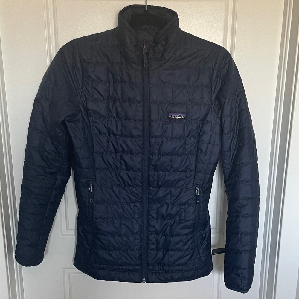 Patagonia Women's Dark Blue Nano Puffer Jacket